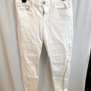 Gap white legging jeans